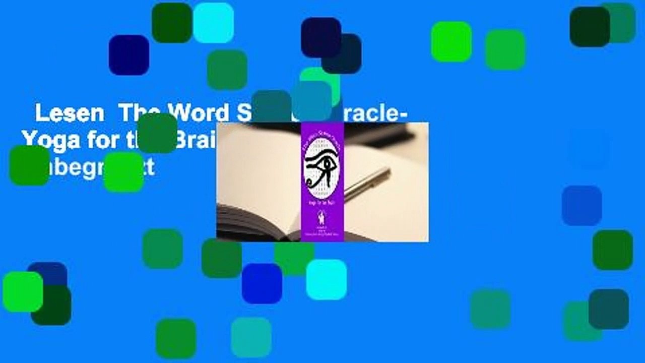 Lesen  The Word Search Oracle- Yoga for the Brain  Unbegrenzt