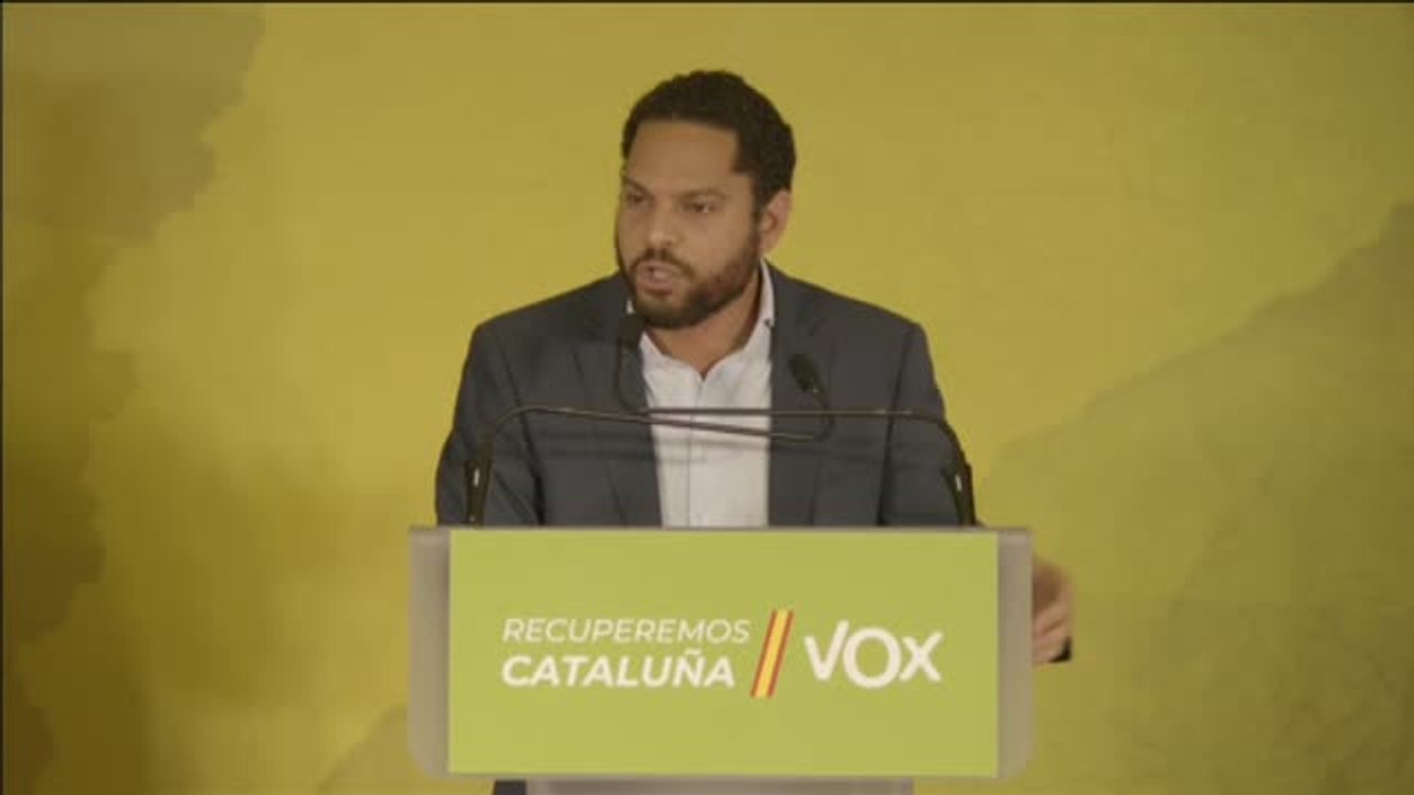 La ultraderecha se viene arriba proclamándose "líder de la oposición" tras los resultados en Cataluña