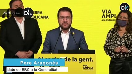 Aragonès se presentará a la investidura y pide a Sánchez acordar un referéndum