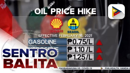 下载视频: Malakihang oil price hike, ipatutupad bukas