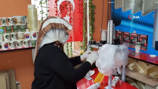 Pandemide artan talebi gördü, KOSGEB desteği ile karton bardak üretimine başladı