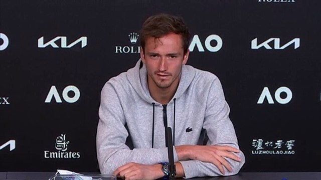 Open d'Australie 2021 - Daniil Medvedev : Playing my friend Andrey Rublev doesn't change anything for me