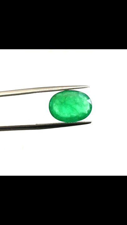 6.35ct Royal Green Natural Zambian Emerald Premium Certified Gemstone