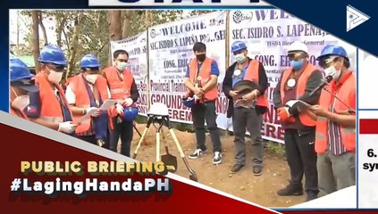 Pagkakaroon ng provincial training center ng TESDA sa Kapangan, Benguet, nalalapit na