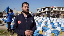 - Türk yardımseverlerden Suriyelilere yardım- Yedi Başak İnsani Yardım Derneği, 250 aileye yardımlar dağıttı