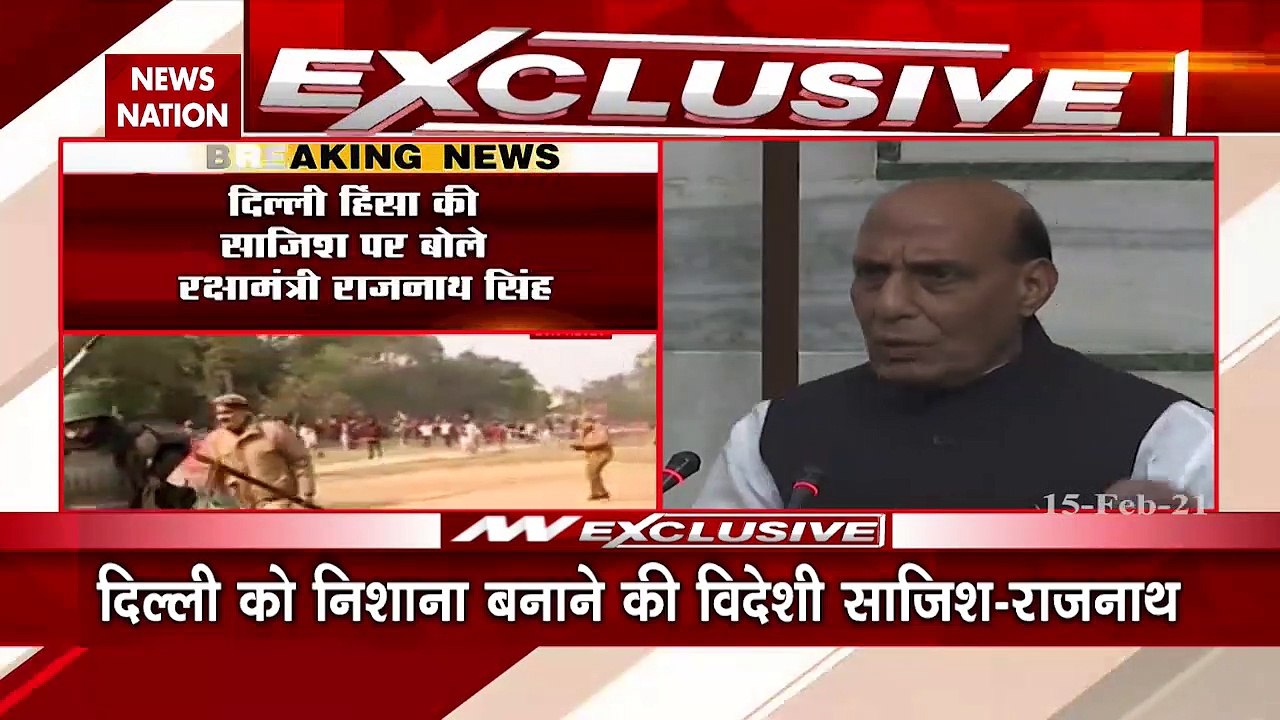 We are ready to tackle international conspiracies- Rajnath Singh