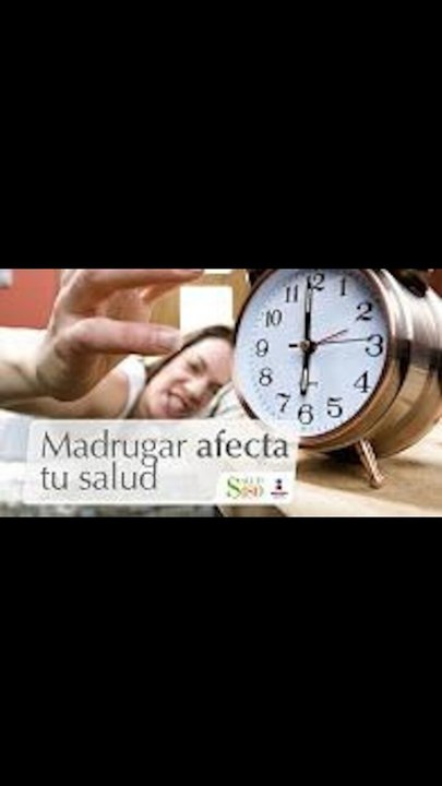 Madrugar afecta tu salud