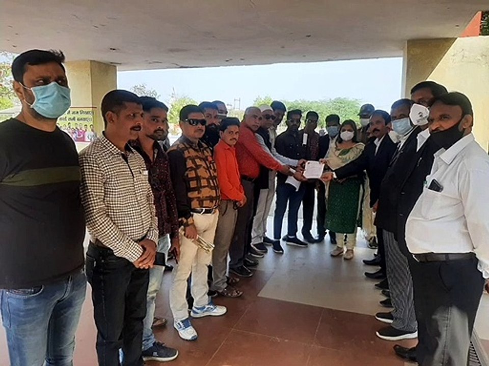 परशुराम सेना शाजापुर ने डिप्टी कलेक्टर को सौंपा ज्ञापन, रिंकू के हत्यारों पर कड़ी कार्रवाई की मांग