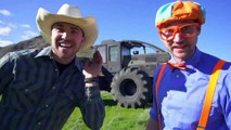 Blippi Ranch Song - Educational Songs For Kids