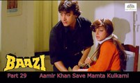 Aamir Khan Save Mamta Kulkarni | Baazi (1995) | Aamir Khan | Mamta Kulkarni | Paresh Rawal | Bollywood Movie Action Scene | Part 29