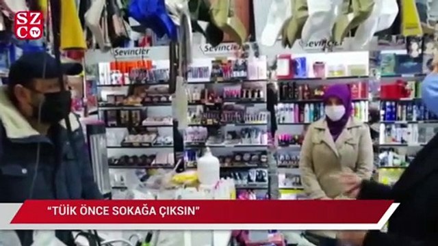 TÜİK’in verileri sorulan esnaf:: TÜİK önce sokağa çıksın, sonra işsizliği açıklasın