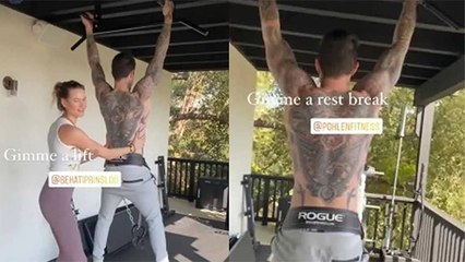 Maroon 5 Singer Adam Levine’s Oh-So-Hot Workout Session Leaves Tongues Wagging