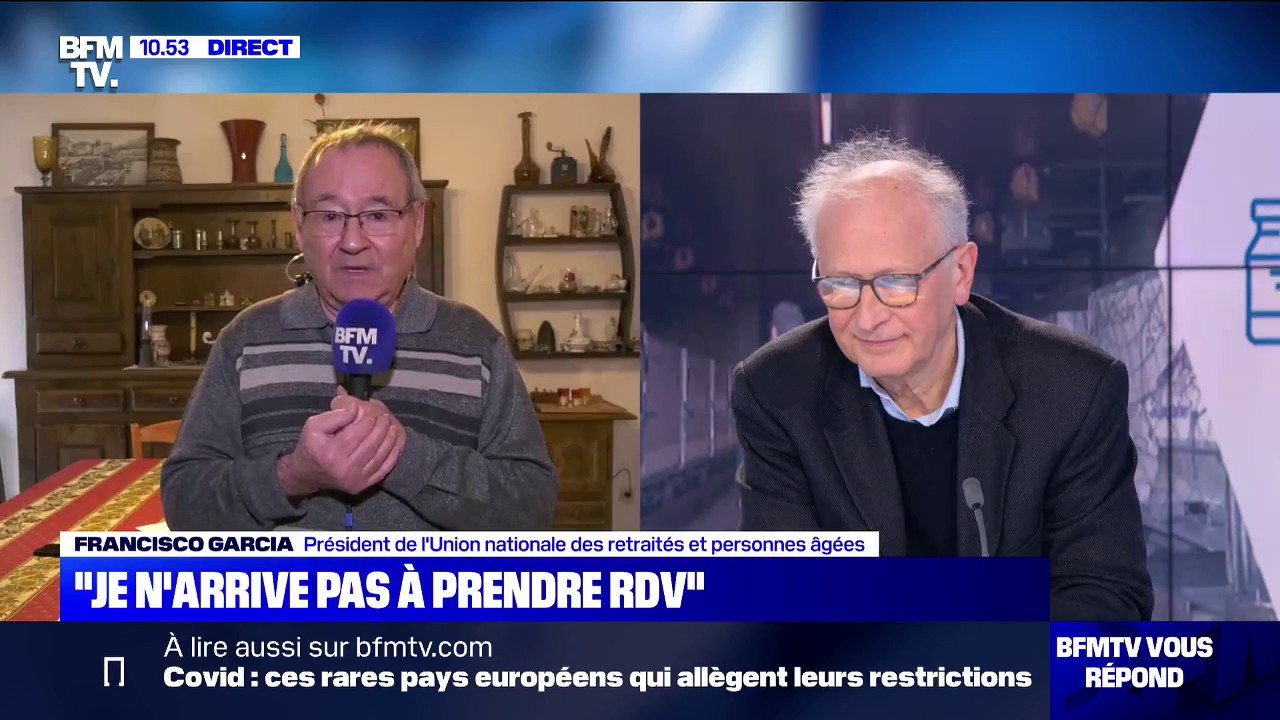 "Je n'arrive pas à prendre rendez-vous pour me faire vacciner": Le Pr Fischer répond à toutes vos questions sur BFMTV