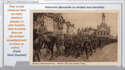 144 - PERONNE, BALADE DANS LE TEMPS,  -- Les Allemands en guerre dans la ville occupée.