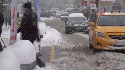 - Bolu kent merkezi beyaz örtüyle kaplandı