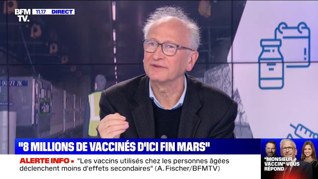 Les vaccins sont-ils efficaces contre les variants ? Le Pr Fischer répond à vos questions sur BFMTV