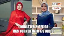 ‘Wan Azizah used to be busy, but Rina has time for photoshoots'