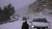 Domaniç'te kar yağışı ulaşımı etkiliyor