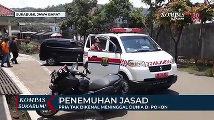 Mengejutkan ! Warga Temukan Seorang Pria Meninggal Di Pohon