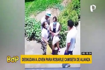 Jesús María: mujer es atacada para arrancarle camiseta de Alianza Lima