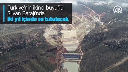 Türkiye'nin ikinci büyüğü Silvan Barajı'nda iki yıl içinde su tutulacak