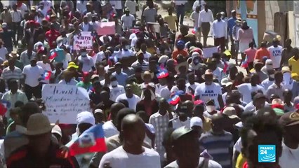 Thousands of Haitians protest, alleging new dictatorship