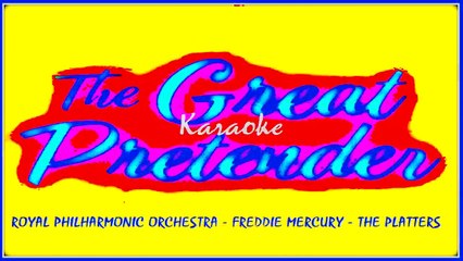 THE GREAT PRETENDER. (1955-87). (KARAOKE). DIVERCANTA