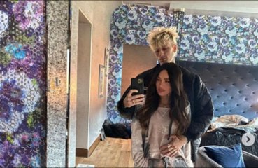Machine Gun Kelly tiene un collar con sangre de Megan Fox