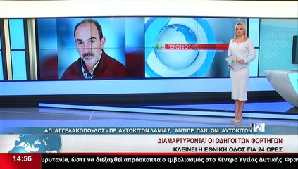 Ο Πρόεδρος αυτοκινητιστών Λαμίας, Απ. Αγγελακόπουλος, στο Star
