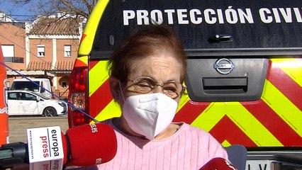 Anciana vacunada contra el Covid: "No quiero morir de esta enfermedad"