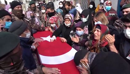 Kazada hayatını kaybeden komiser yardımcısı Eliaçık, son yolculuğuna uğurlandı