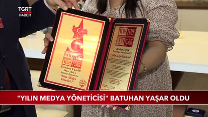 "Yılın Medya Yöneticisi" Batuhan Yaşar Oldu