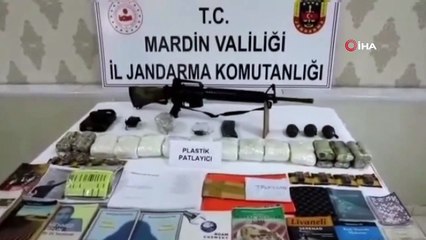 Mardin'de teröristlerin inlerine girildi