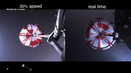 L'arrivée du rover Perseverance sur Mars en vidéo, et pour la première fois, un son martien