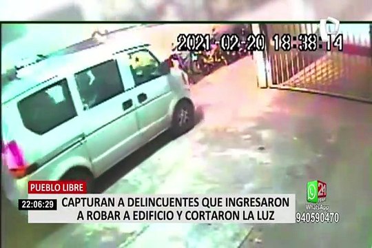 Pueblo Libre: vecinos capturan a delincuentes que cortaron el servicio eléctrico para robar