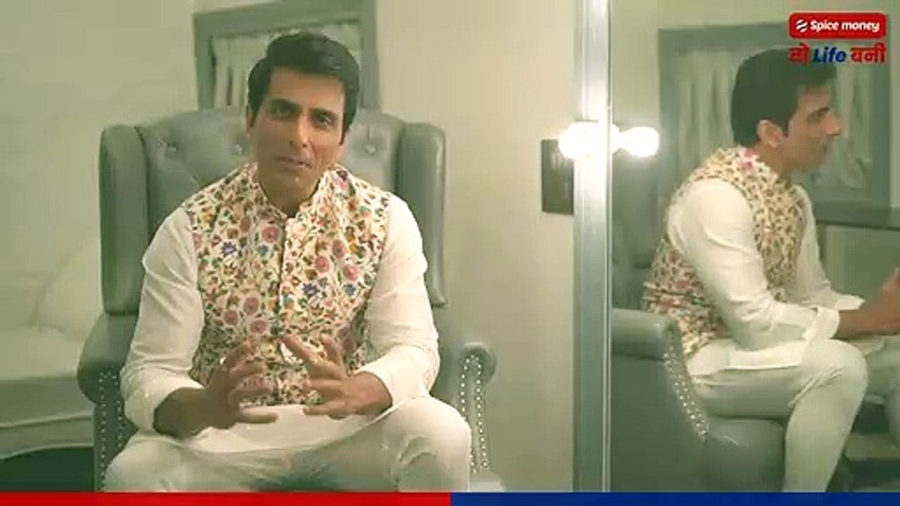 Sonu Sood Welcoming Spice Money Adhikari