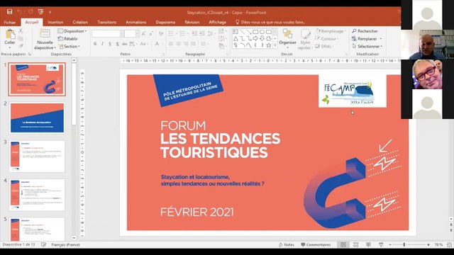 Forum des tendances touristiques 2021 - Intervention de Jean-Christophe Dissart