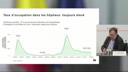 Coronavirus: la Belgique a réussi à garder un équilibre «mais il est fragile» (Yves Van Laethem)