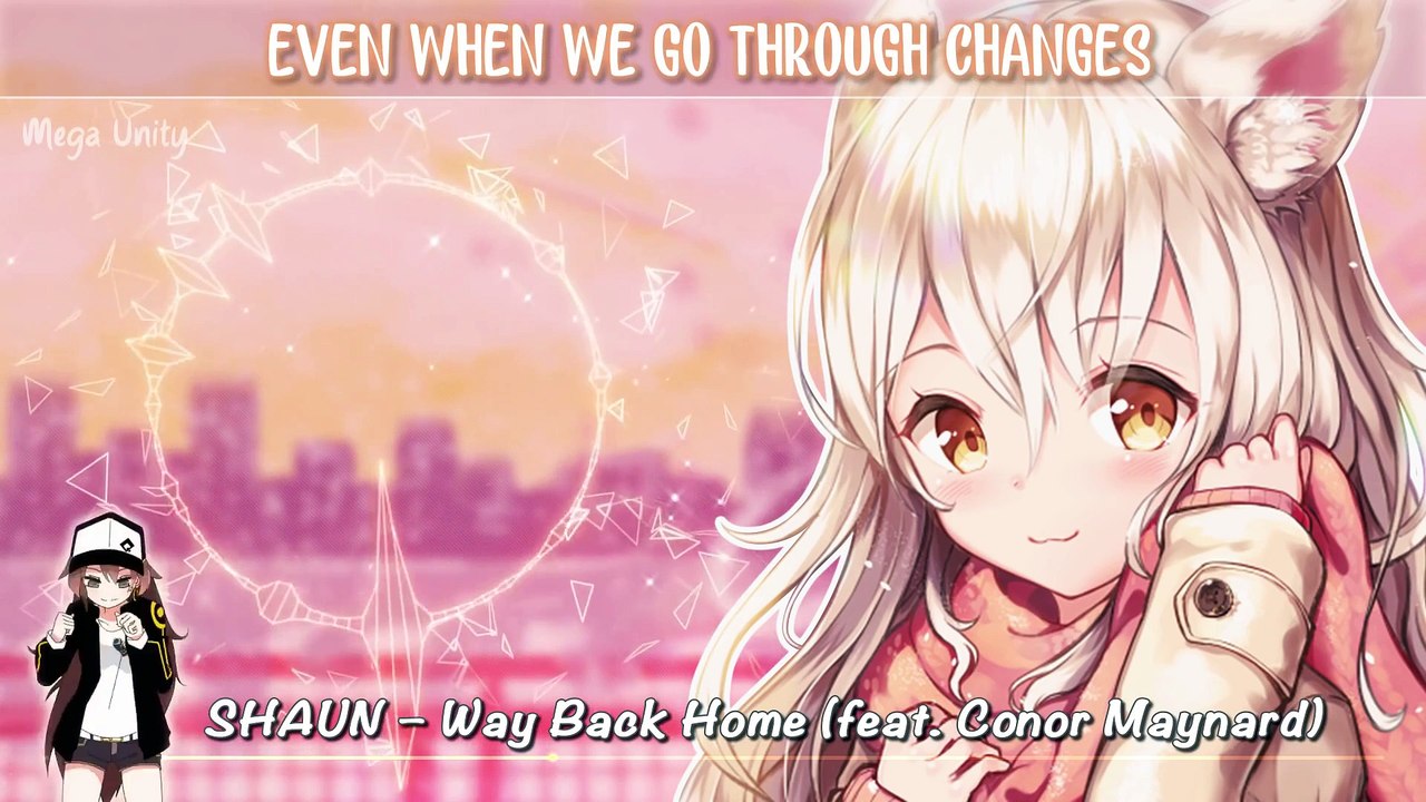 Nightcore - Way Back Home (English Version Lyrics)