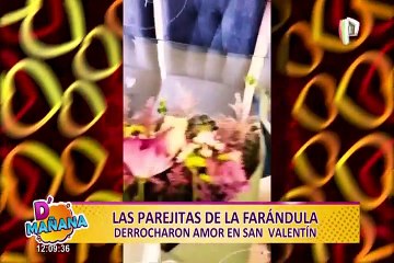 San Valentín: la soledad de Yahaira, las parejitas de la farándula y más