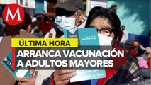 Hoy inicia la vacunación covid-19 en CdMx a adultos mayores