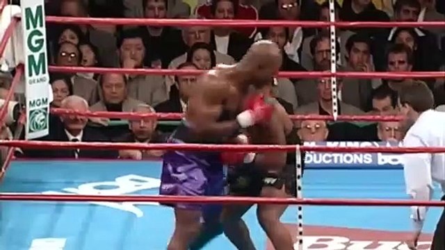 Mike Tyson (USA) vs Evander Holyfield (USA) KNOCKOUT, BOXING fight, HD