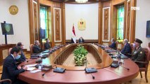 شاهد.. تفاصيل اجتماعات الرئيس السيسي مع رئيس الوزراء وعددا من الوزراء والمسؤولين