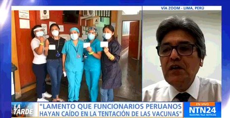 Escándalo en Perú por aplicación irregular de vacunas a altos funcionarios