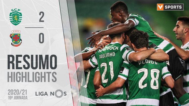Highlights: Sporting 2-0 Paços de Ferreira (Liga 20/21 #19)