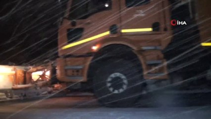 Antalya'da kar yağışı başladı