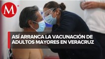 Inicia la jornada de vacunación a adultos mayores contra covid-19 en Veracruz