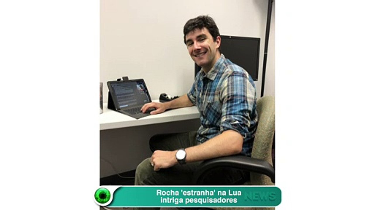 Rocha 'estranha' na Lua intriga pesquisadores