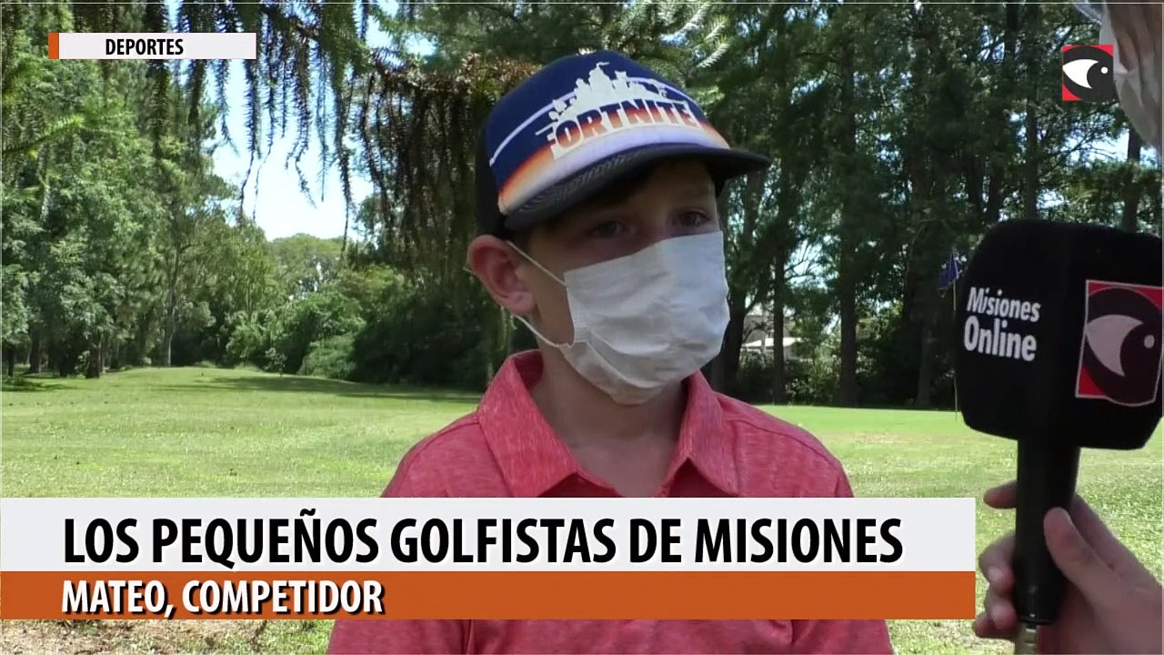 Los pequeños golfistas de Misiones