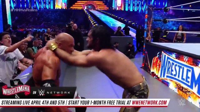 WWE 25 February 2021 Seth Rollins Vs Triple H Epic Match Full Highlights